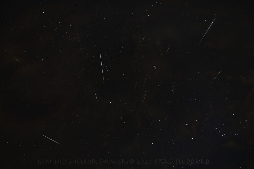 Geminid Meteor Shower - 2020