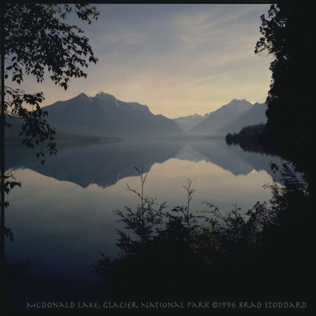 McDonald Lake Mrorning - Glacier Montana