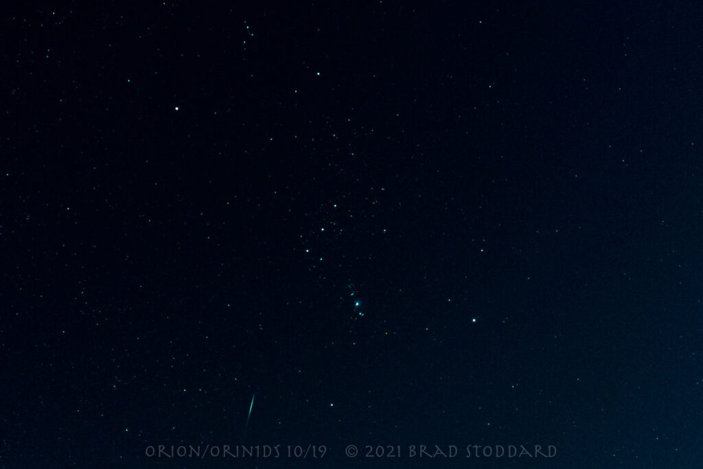 Orion & Orionids 10/19/2021