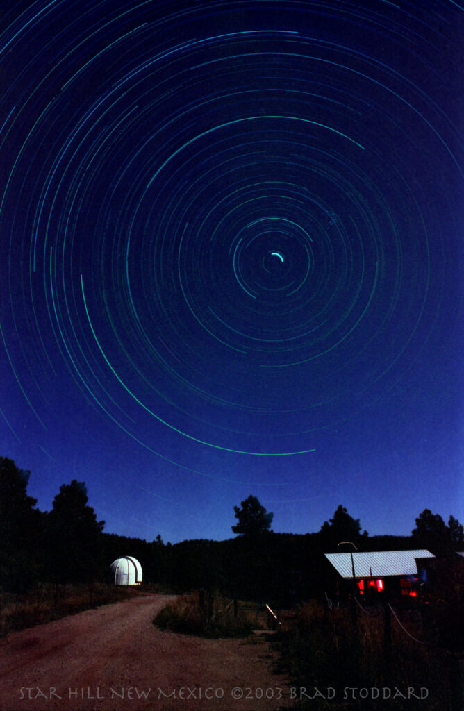 Star Hill New Mexico North Startrails