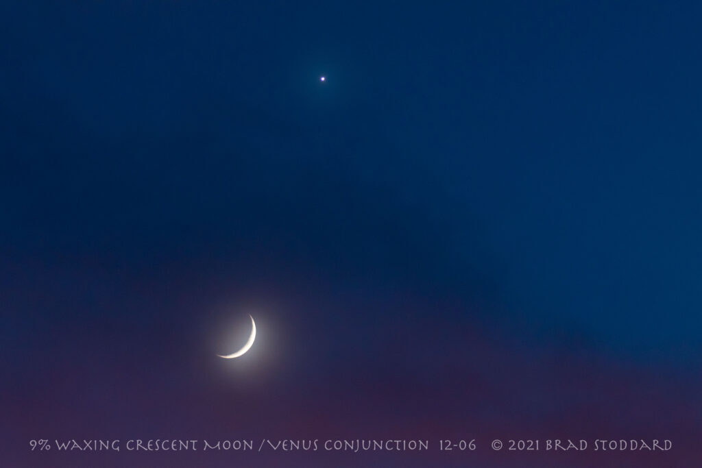 Venus with New Moon #3